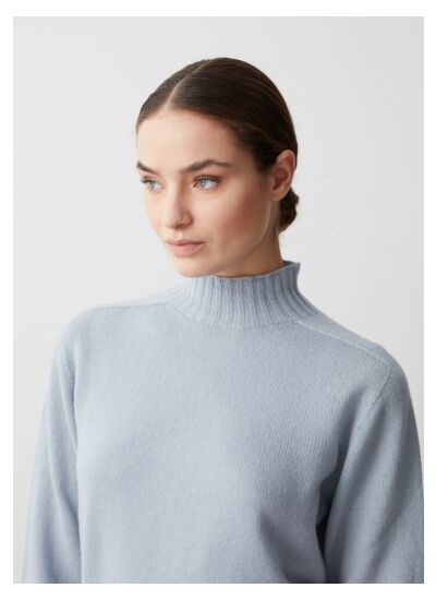 Pull col cratère 100 % laine