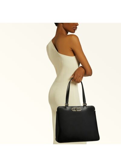 TEIA L TOTE - VITELLO FERRARA