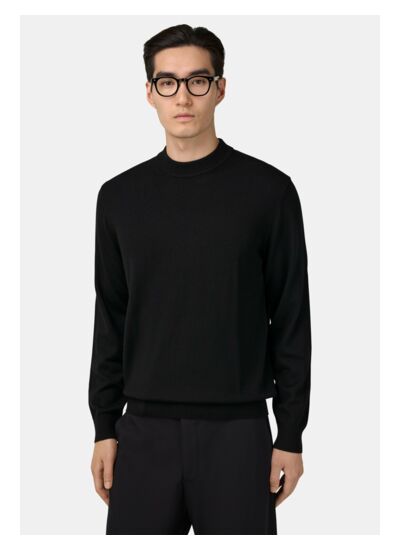 Pull Col Rond en Laine Mérinos