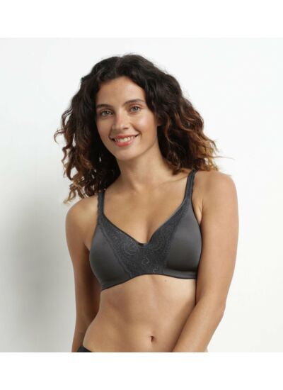 Soutien-gorge post-opératoire gris précieux de Dim