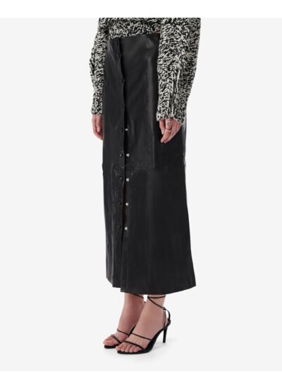 Jupe Longue En Cuir Thalie