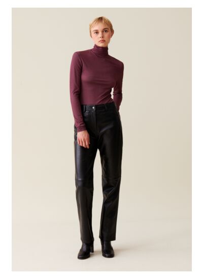 Top col cheminée ajusté