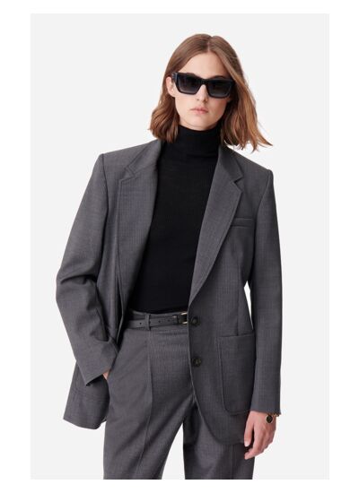 Veste Bradley En Laine Mélangée