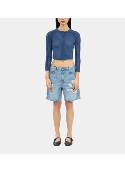 Bermuda En Denim Femme