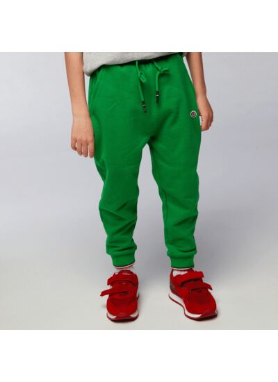 Jogging en molleton Junior vert gazon