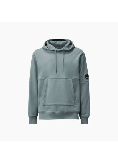 CP Company Hoodie Diagonal Raised Bleu gris