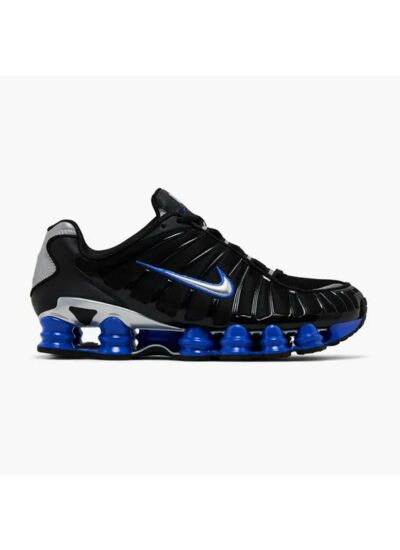 Nike Shox TL Black Racer Blue Metallic Silver