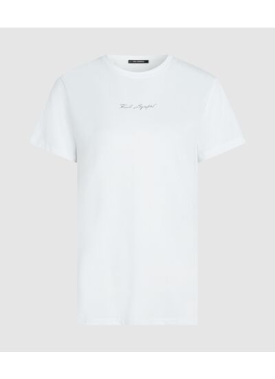 SILVER SIGNATURE T-SHIRT