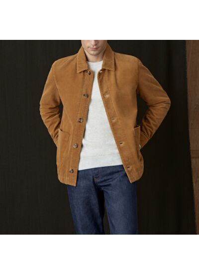 Blouson en velours River Earth