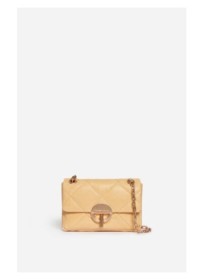 Petit Sac Moon En Cuir En Coton Et Lin Mélangé