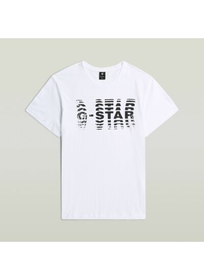T-shirt Shattered Graphic