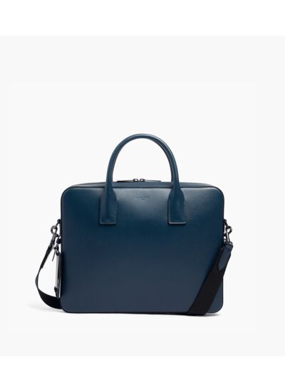 Porte document slim 14" Emile en cuir liégé