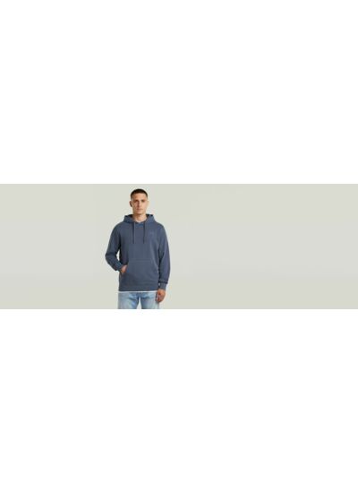 Sweat Logo Overdyed Hooded