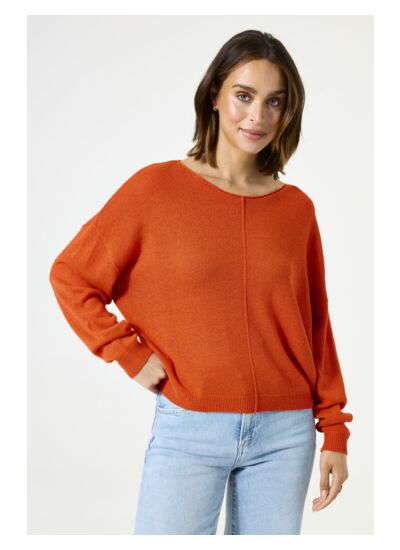 Women Sweater Orange