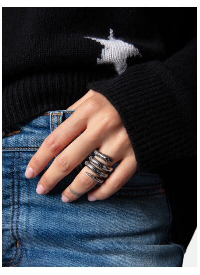 DOUBLE SNAKE RING