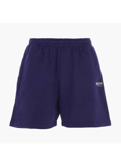 Balenciaga Short Political Campaign Bleu Marine