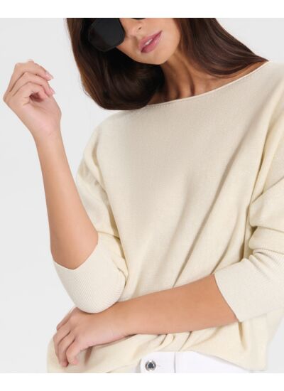 Pull Penseeboat Or en Polyamide