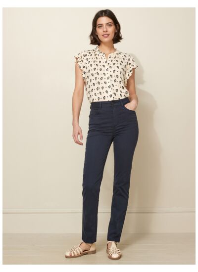 PANTALON SLIM COULEUR