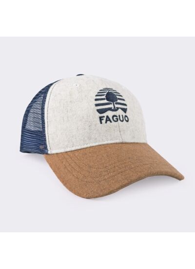 TRUCKER CAP HEADS WOVEN