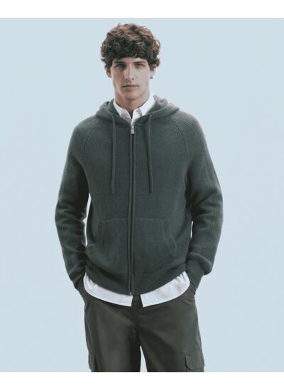 Pull Hoodie Zippé