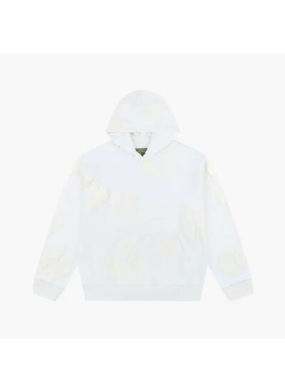 Denim Tears Hoodie The Cotton Wreath Blanc