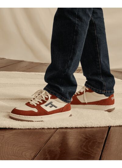 Baskets écrues & marrons