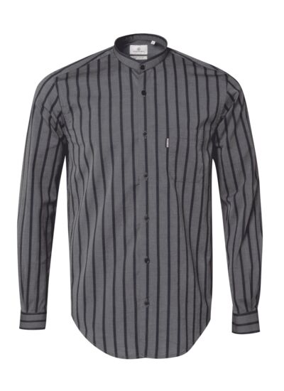 Chemise homme à rayures bleu coupe ajustée