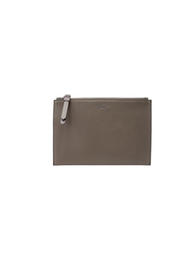 Lettrine De Lancel - Pochette Zippee - Fumée