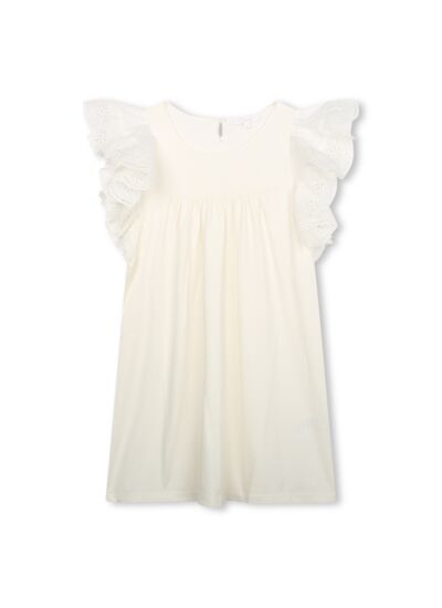 ROBE MANCHES COURTES