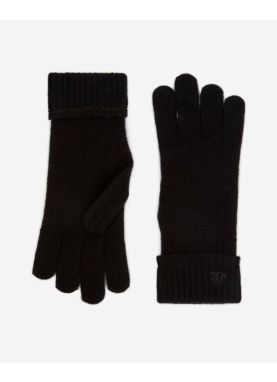 Gants En Cachemire Noirs