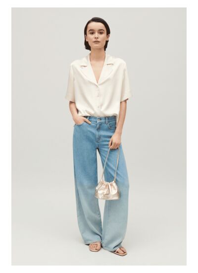 Chemise fluide manches courtes