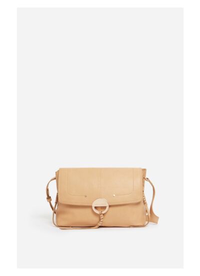 Sac À Rabat Othilia En Cuir En Soie et Coton