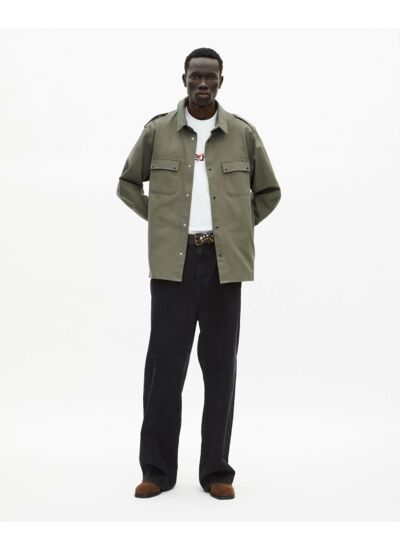 Chemise Style Officier Kaki