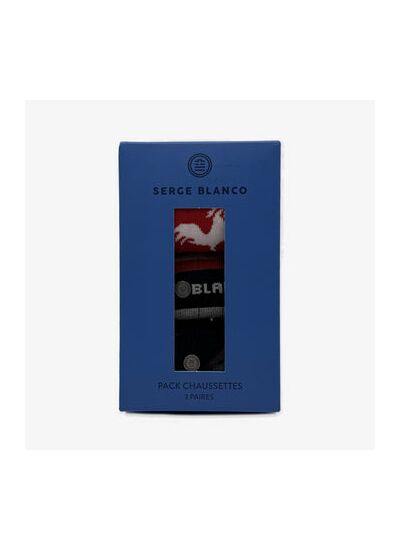 Pack 3 paires de chaussettes imprimées