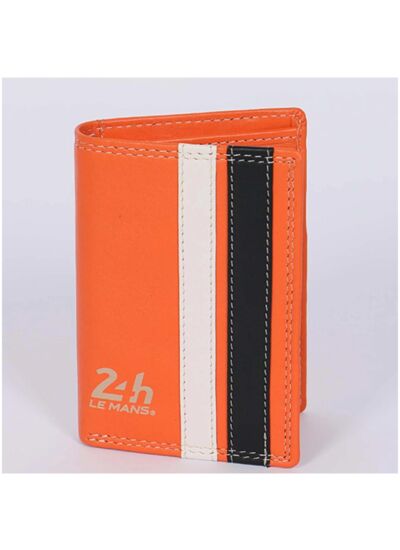 Porte feuille Cuir 24H Chenard Orange