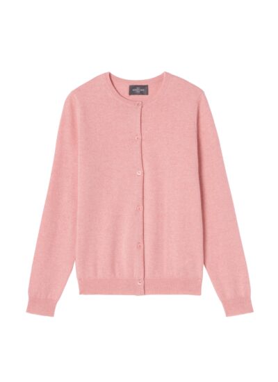 Cardigan classique - Femme - ROSE RETRO