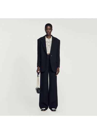 Veste de costume en tweed