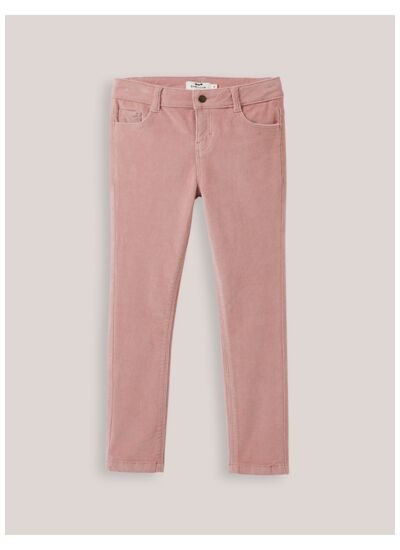 PANTALON SLIM VELOURS