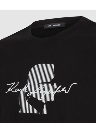STRIPED CAMEO T-SHIRT