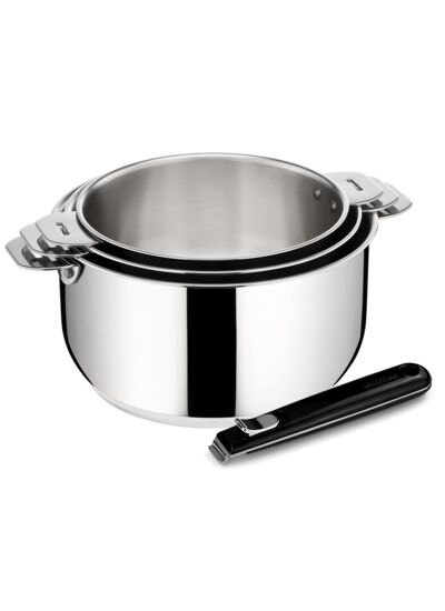 Salvaspazio Stainless Steel 4-Piece Set