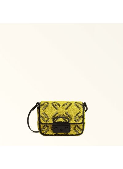 METROPOLIS MINI CROSSBODY - TESSUTO RAFIA ARCO