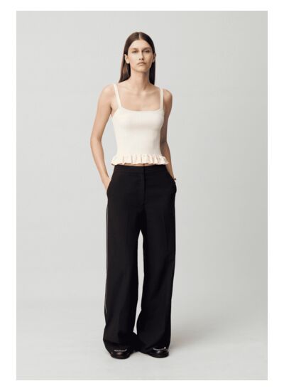 Pantalon droit large