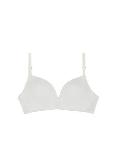 Soutien-gorge triangle Blanc à coques pour fille Dim Invisible