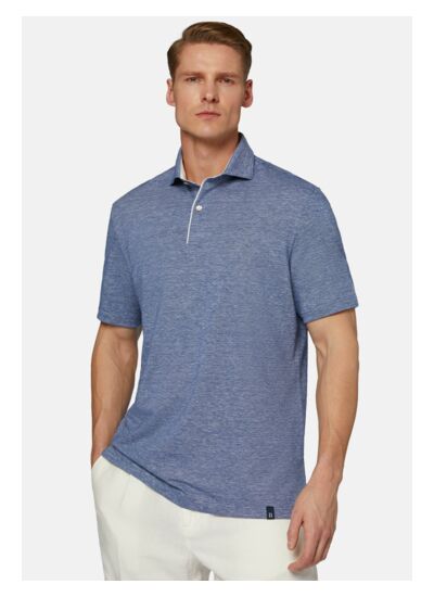 Polo En Piqué De Coton Lin.