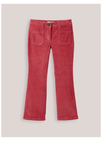 PANTALON FLARE VELOURS