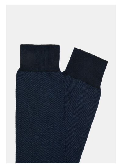 Chaussettes Motif À Chevrons En Coton Bio