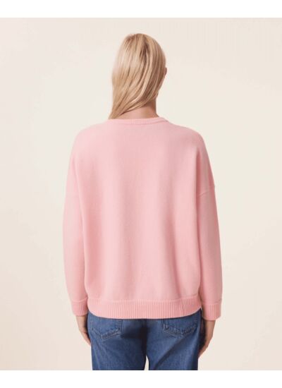 Pull Kiki Pull Cachemire Col V Oversize Femme, 4 fils