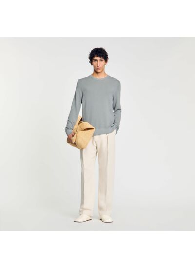 Pull en maille texturée