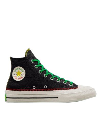 Chuck 70 Hi Black/Egret/Multi