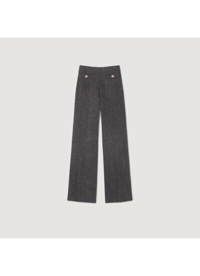 Pantalon taille haute